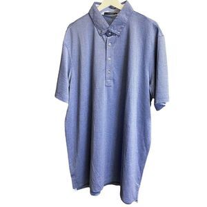 NEW Greyson Polo shirt mens size XXL blue golf athletic